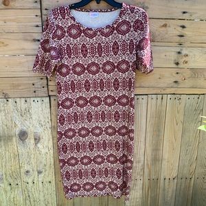 LulaRoe midi dress NWOT